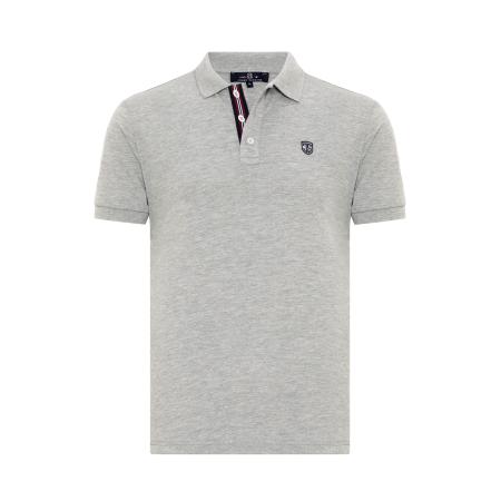 Jimmy Sanders Jimmy Sanders Shirt grijs gemêleerd