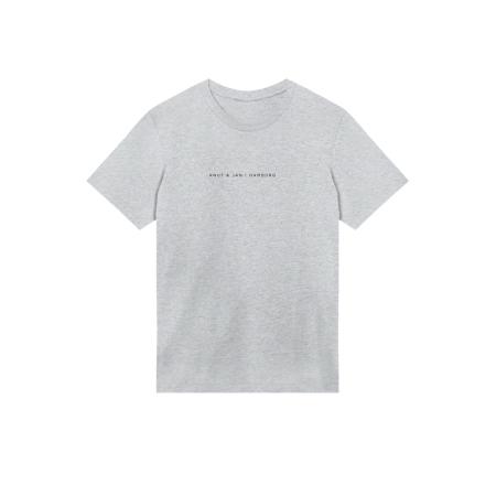 F4NT4STIC F4NT4STIC Shirt Knut und Jan Hamburg grijs / zwart