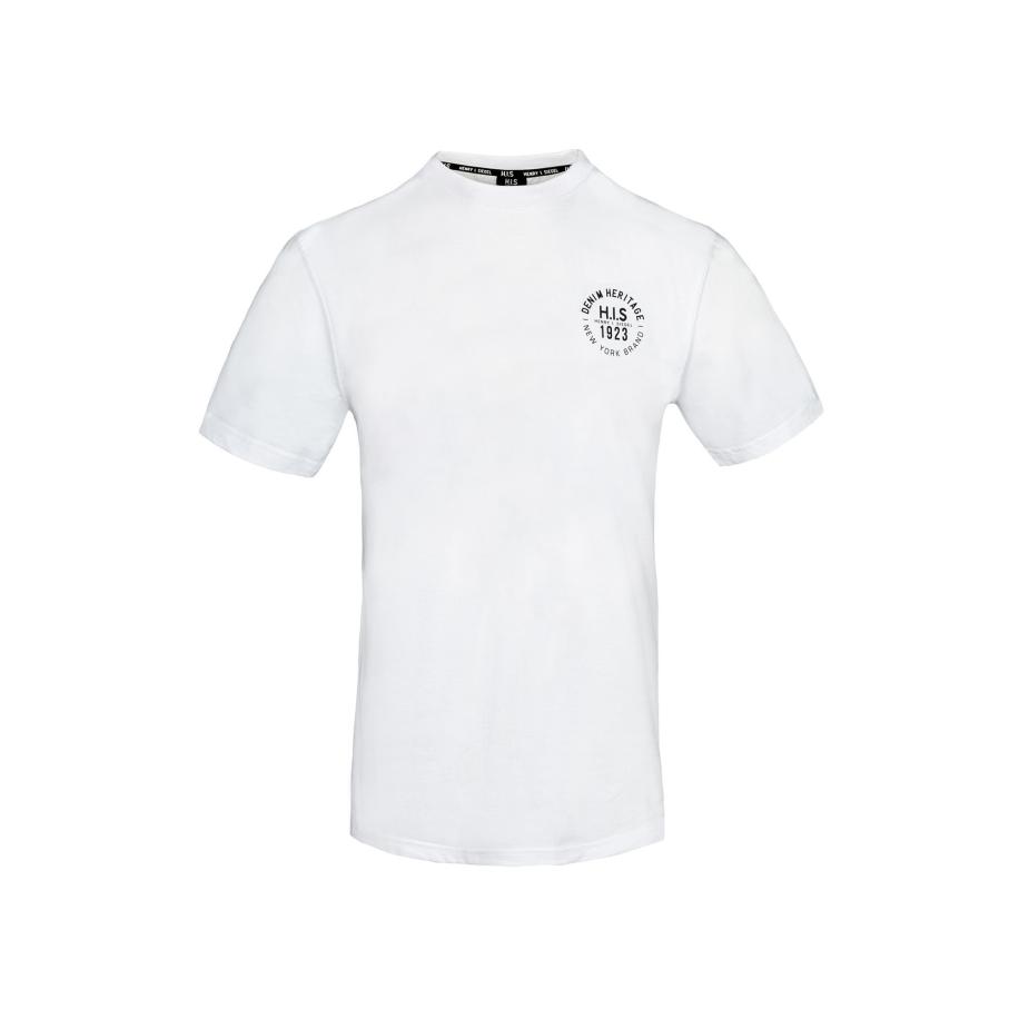 H.I.S H.I.S Shirt Denim Heritage 1923 wit -