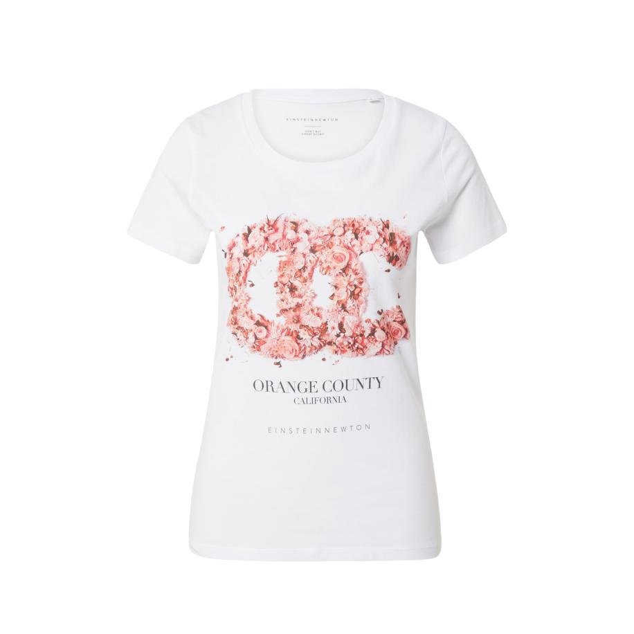 einstein & newton EINSTEIN & NEWTON Shirt Orange County oranje / wit -