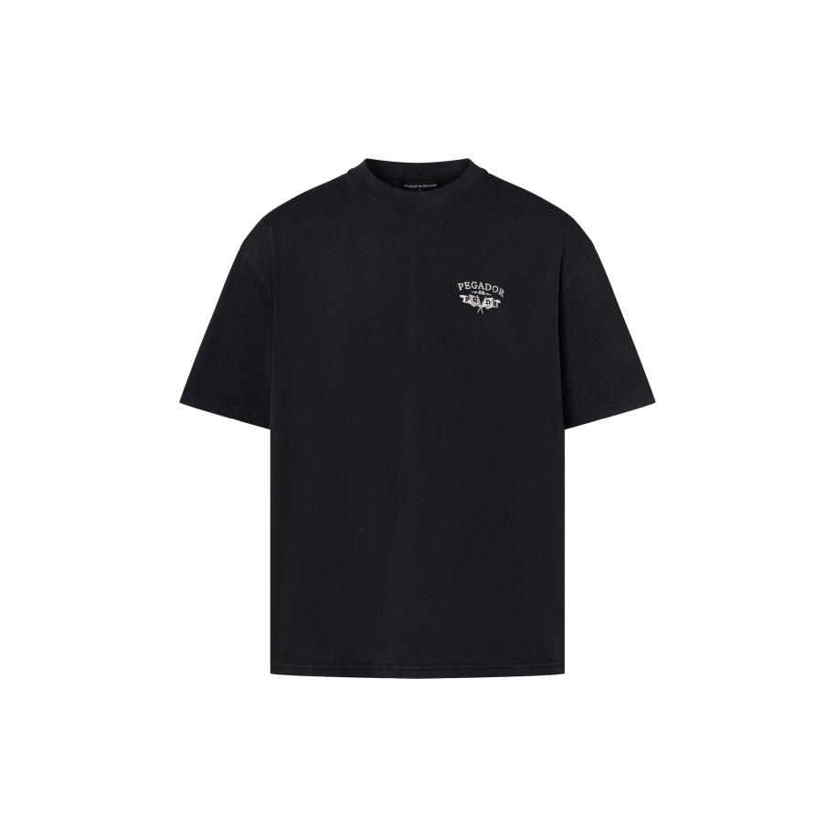 Pegador Pegador Shirt Hamka zwart / wit -