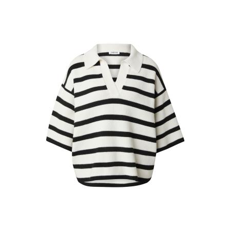 EDITED EDITED Oversized shirt Mireia zwart / wit