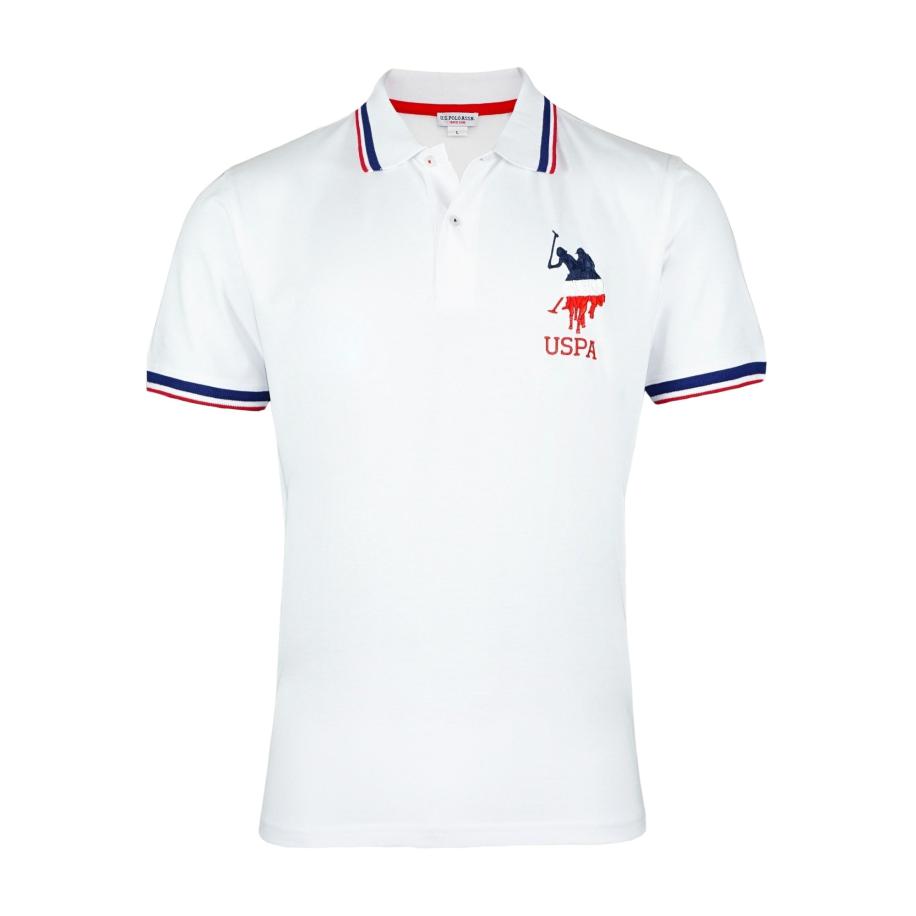 U.S. Polo Assn. U.S. POLO ASSN. Shirt blauw / rood / wit -
