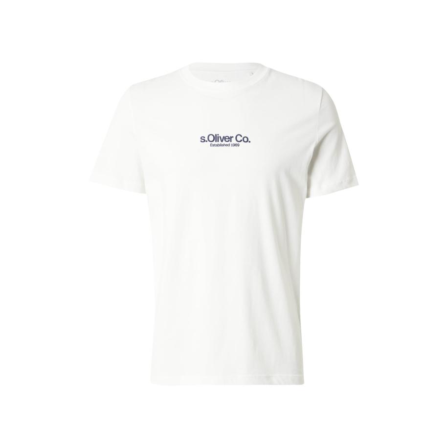 s.Oliver Shirt navy / wit Wit