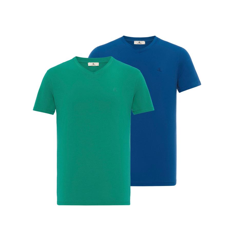 Daniel Hills Daniel Hills Shirt blauw / groen -