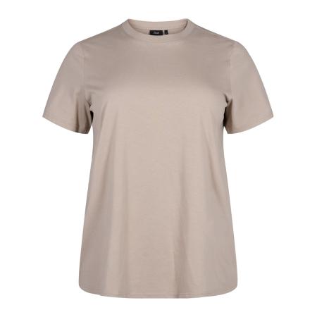 Zizzi Zizzi Shirt VCHARLIN beige