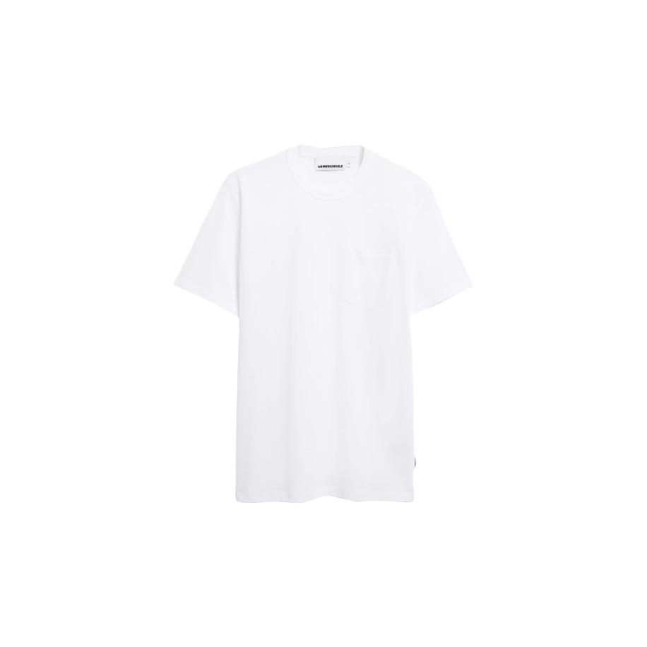 Armedangels ARMEDANGELS Shirt MAARKOS POCKET wit -