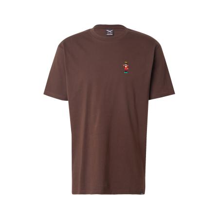 Iriedaily Iriedaily Shirt Nutcrax donkerbruin / lichtgroen / rood / zwart