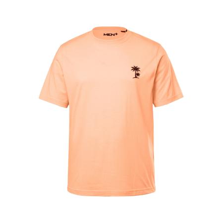 men plus Men Plus Shirt neonoranje / zwart
