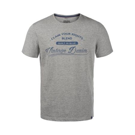 Blend BLEND Shirt PILO donkerblauw / grijs