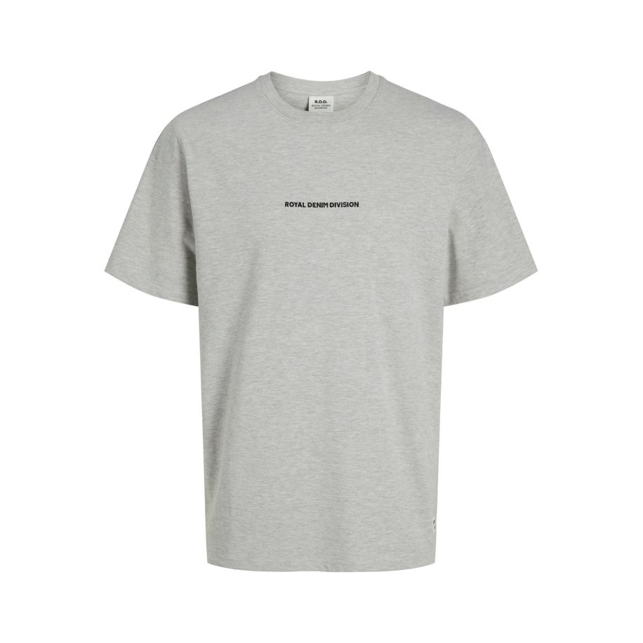 ROYAL DENIM DIVISION R.D.D. ROYAL DENIM DIVISION Shirt RDDBARRY lichtgrijs / rood / zwart -