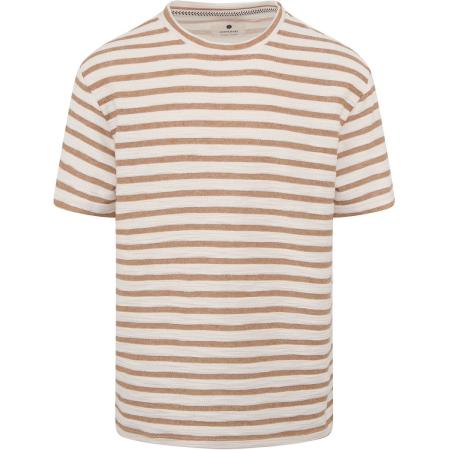 Anerkjendt Kikki T-shirt Oranje Gestreept