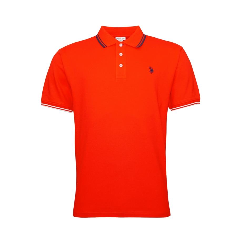 U.S. Polo Assn. U.S. POLO ASSN. Shirt rood / zwart -