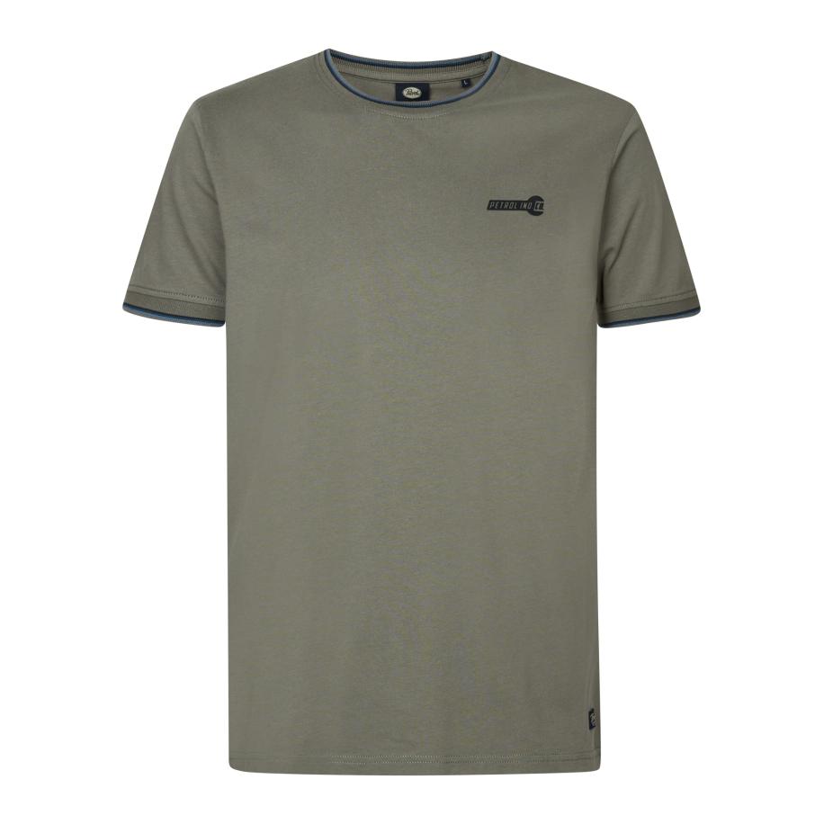 Petrol Industries Petrol Industries Shirt kaki / zwart -