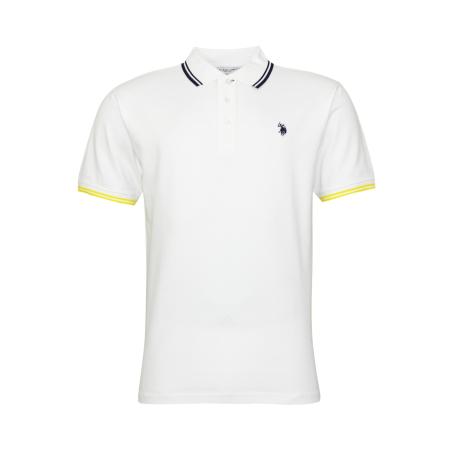 U.S. Polo Assn. U.S. POLO ASSN. Shirt geel / zwart / wit