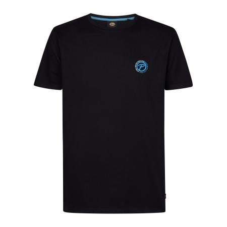 Petrol Industries Petrol Industries Shirt azuur / zwart