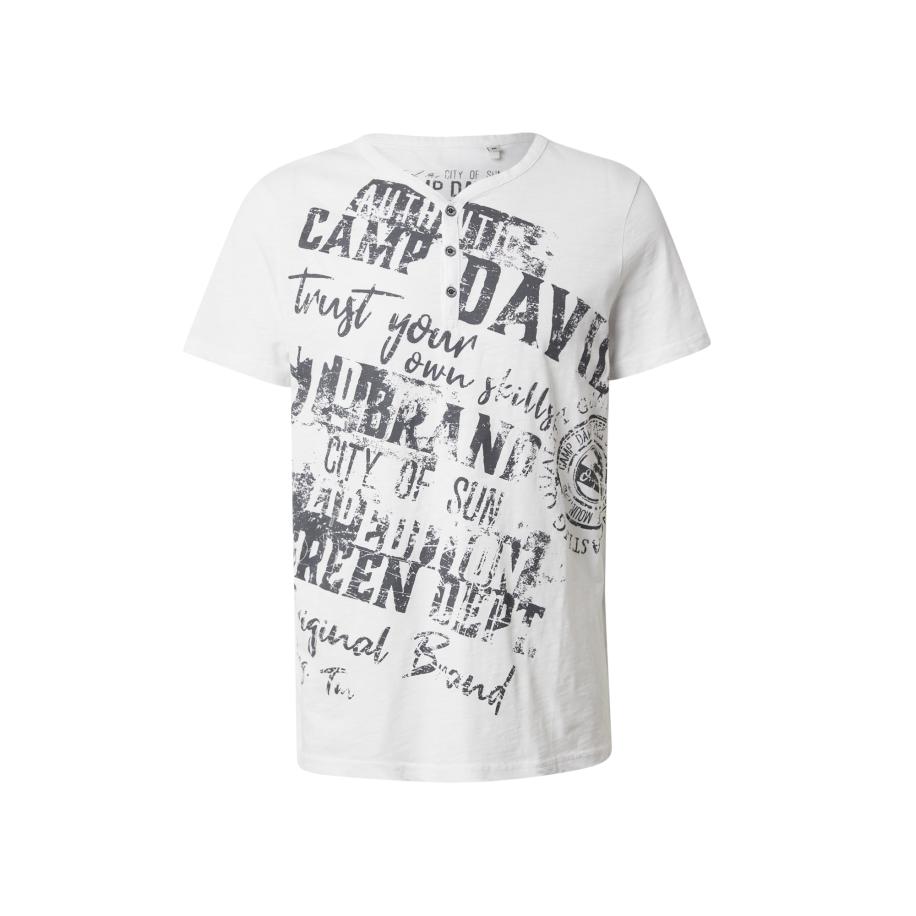 Camp David CAMP DAVID Shirt donkergrijs / wit -