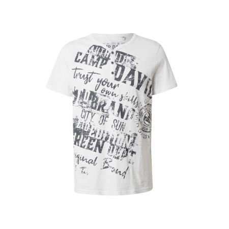 Camp David CAMP DAVID Shirt donkergrijs / wit