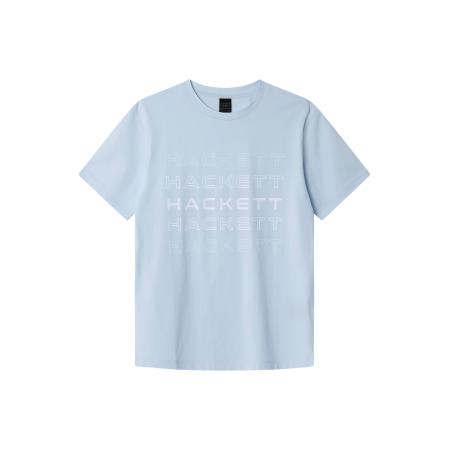 Hackett London Hackett London Shirt smoky blue / wit