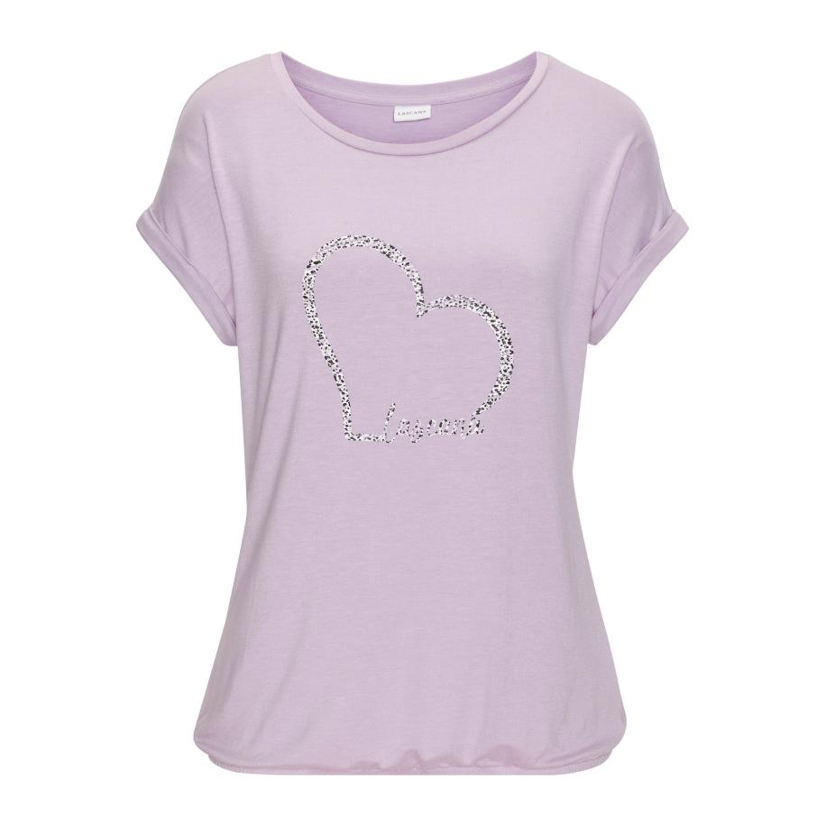 Lascana LASCANA Shirt sering / zwart / wit -
