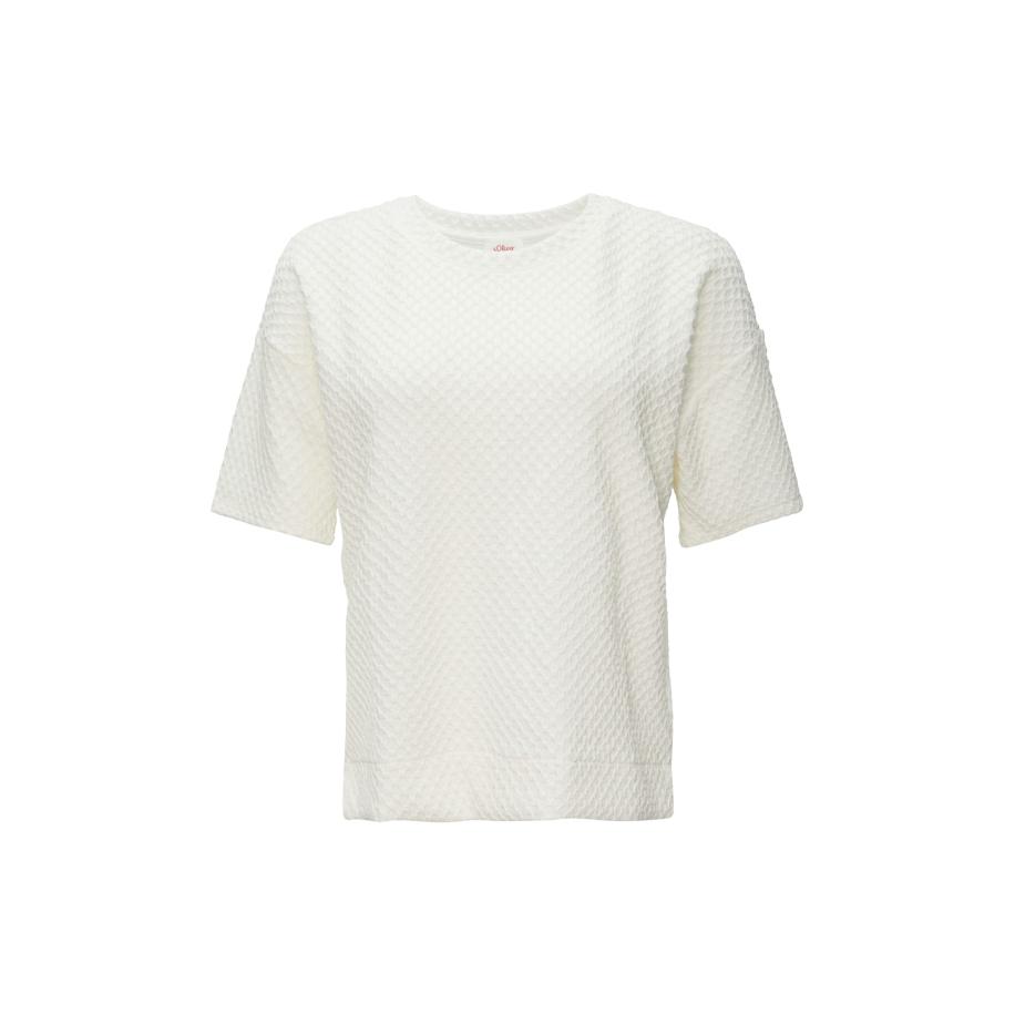 s.Oliver Shirt crème Bruin