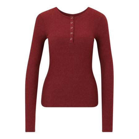 Only Only Tall Shirt ONLLINEA donkerrood