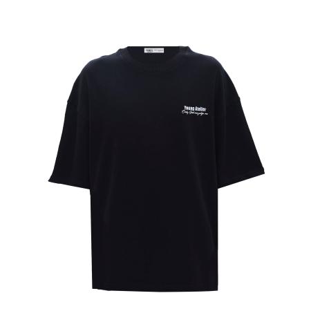 VAMOS CLO Shirt zwart / wit