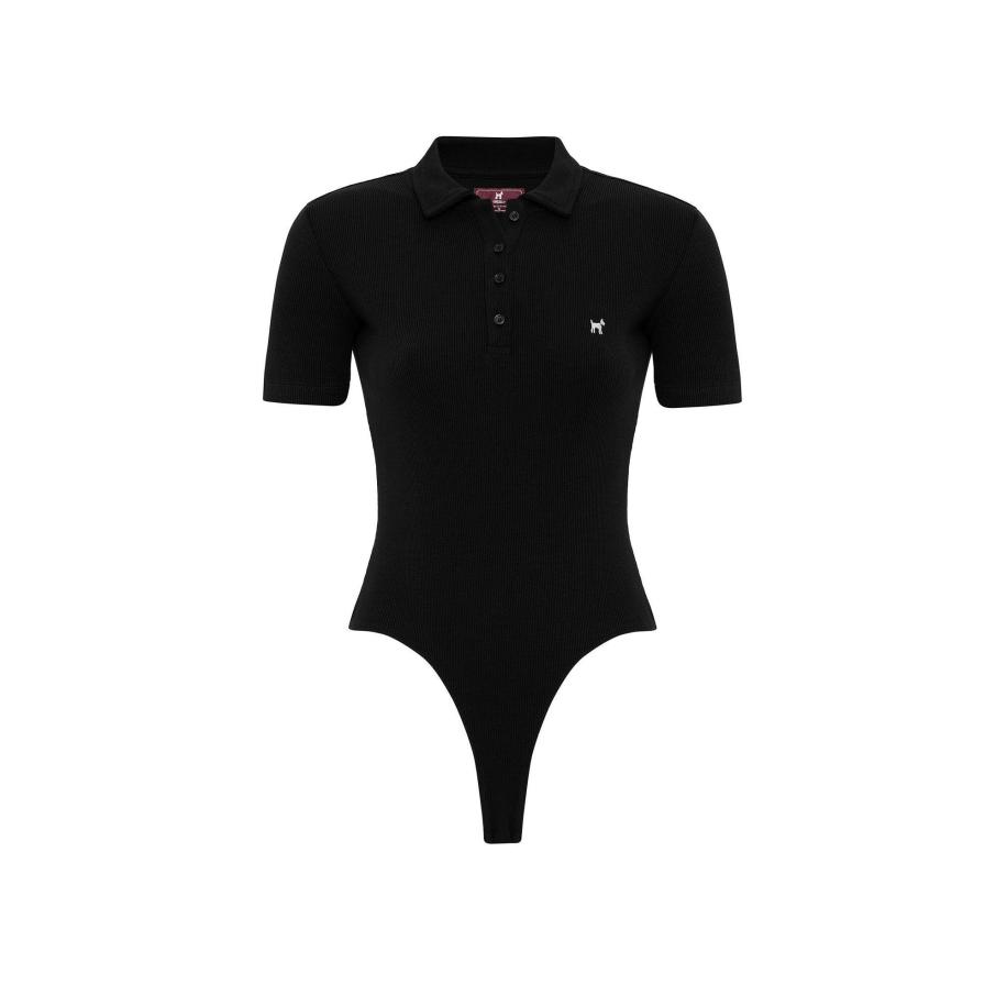 Williot Williot Shirt body zwart -