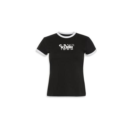 Calvin Klein Calvin Klein Jeans Shirt 1968 zwart / wit