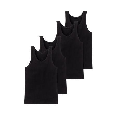 Schiesser SCHIESSER Onderhemd Authentic zwart