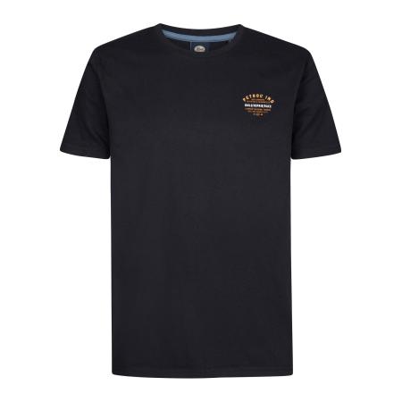 Petrol Industries Petrol Industries Shirt enziaan / oranje / zwart / wit