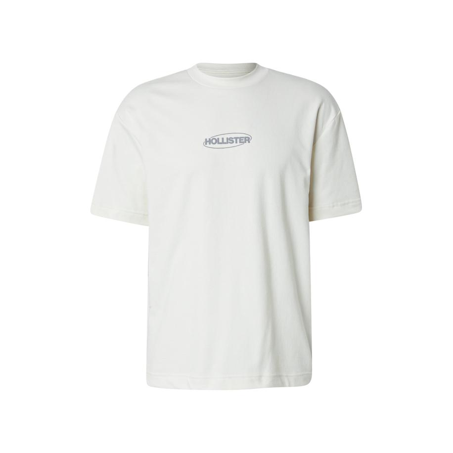 Hollister HOLLISTER Shirt grijs / wit -