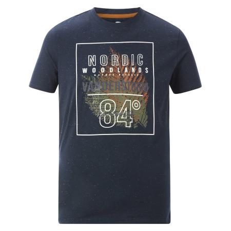 jan vanderstorm Jan Vanderstorm Shirt Knutvik donkerblauw