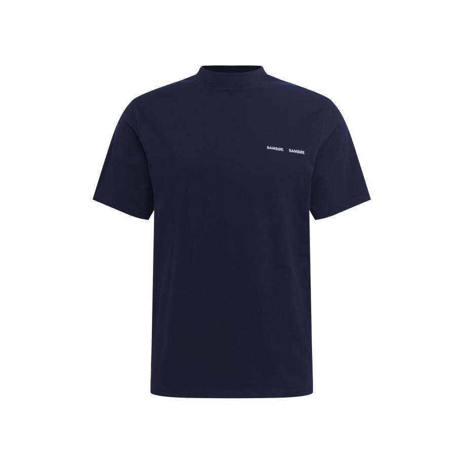 Samsøe & Samsøe Samsøe Samsøe Shirt Norsbro donkerblauw / wit -