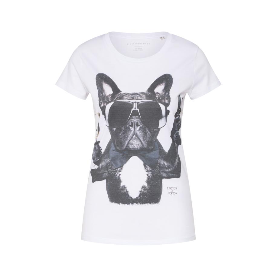 einstein & newton EINSTEIN & NEWTON Shirt Champagne Dog grijs -