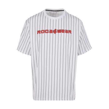 Rocawear ROCAWEAR Shirt Coles rood / zwart / wit