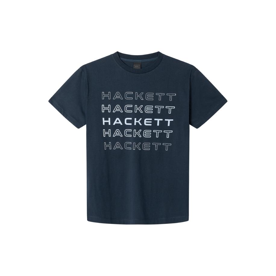 Hackett London Hackett London Shirt marine / wit -