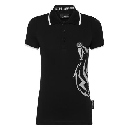 Plein Sport Plein Sport Shirt zwart / zilver