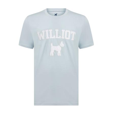 Williot Williot Shirt lichtblauw / wit