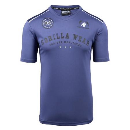 Gorilla Wear Gorilla Wear Shirt Baltimore opaal / zwart / wit