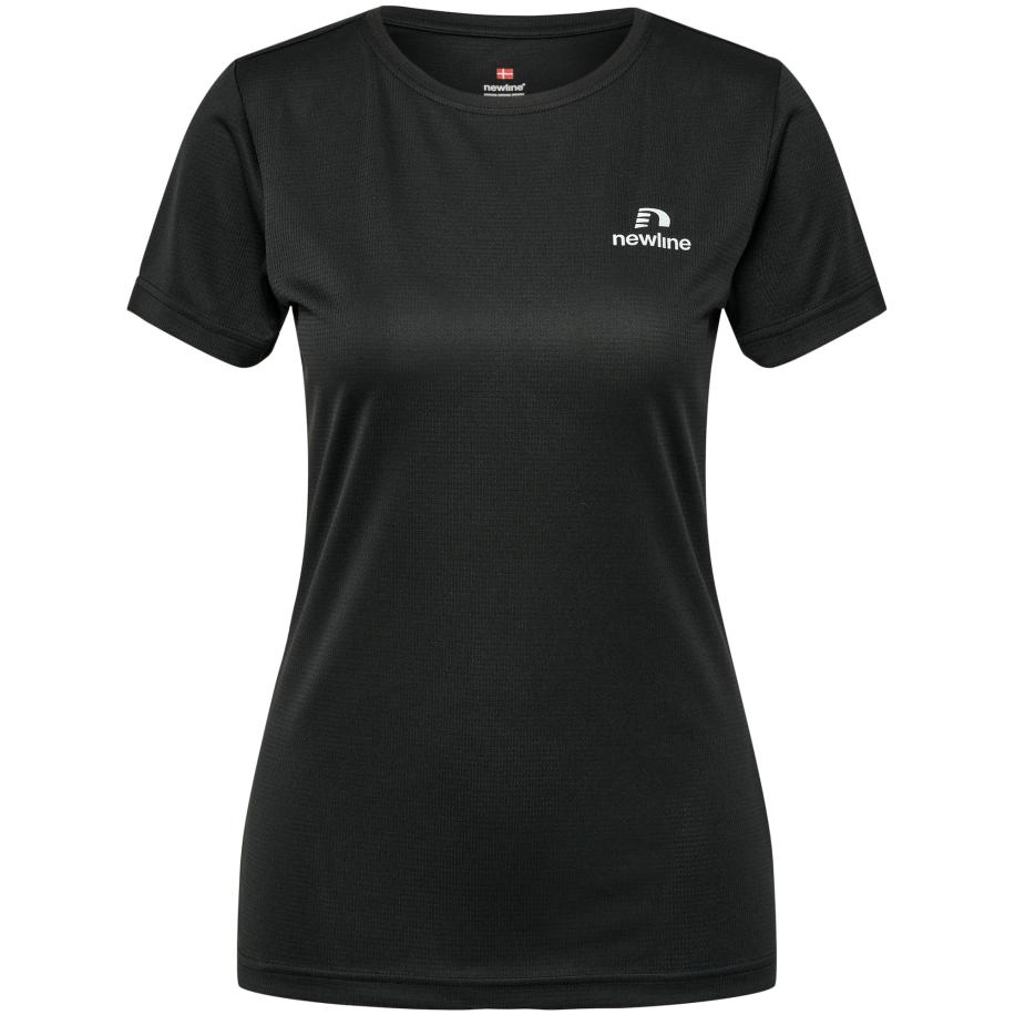 Newline Newline Shirt zwart / wit -