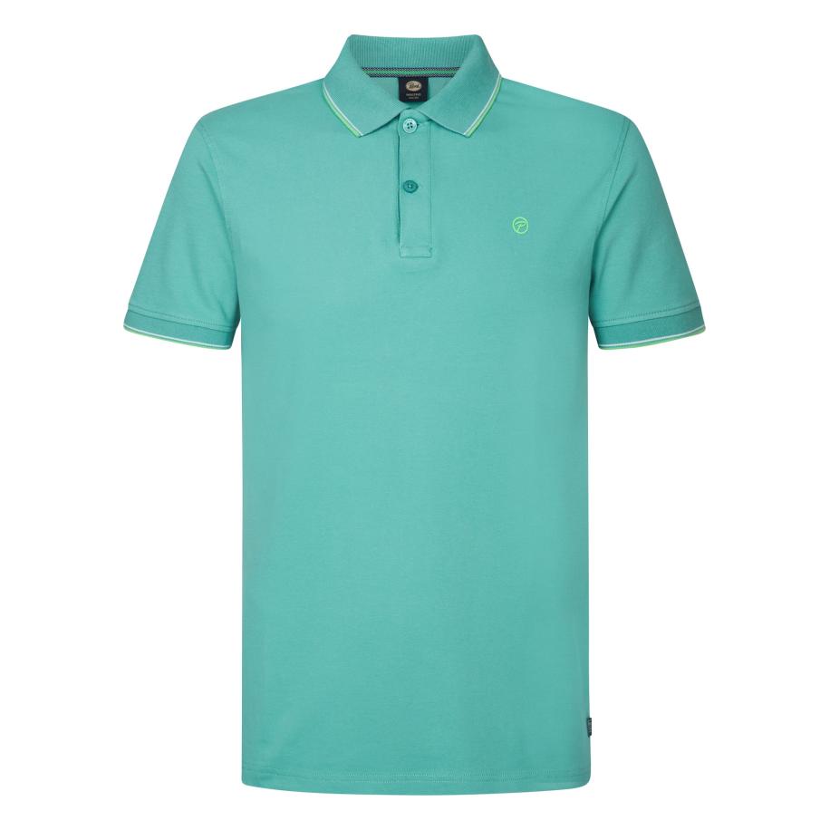 Petrol Industries Petrol Industries Tricot Wave turquoise / lichtgroen / wit -