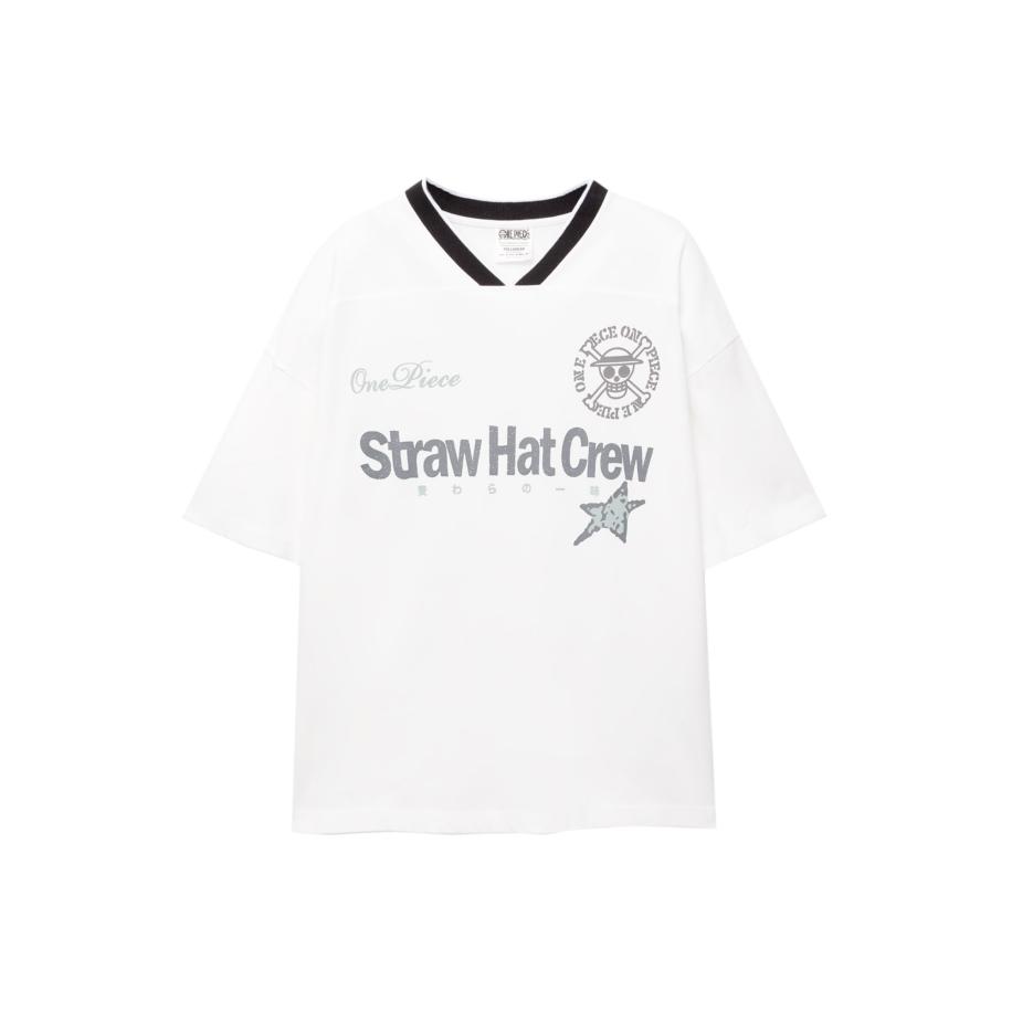 Pull&Bear Pull&Bear Shirt grijs / zwart / wit -