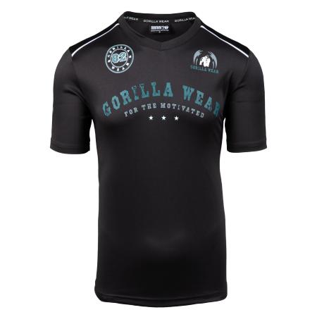 Gorilla Wear Gorilla Wear Shirt Baltimore jade groen / zwart / wit