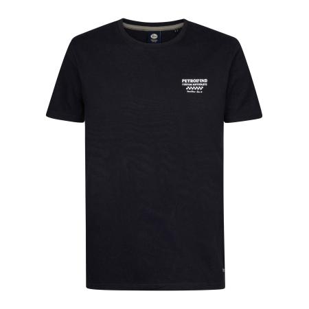 Petrol Industries Petrol Industries Shirt zwart / wit