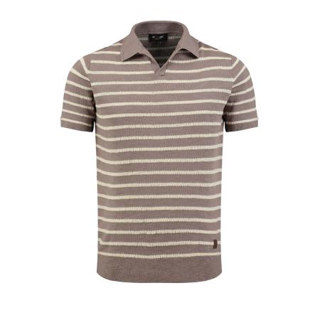 Key Largo Key Largo Shirt GROUND bruin / wit