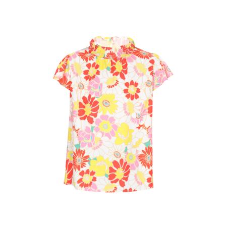 ebeeza ebeeza Shirt Boho geel / pink / rood / wit