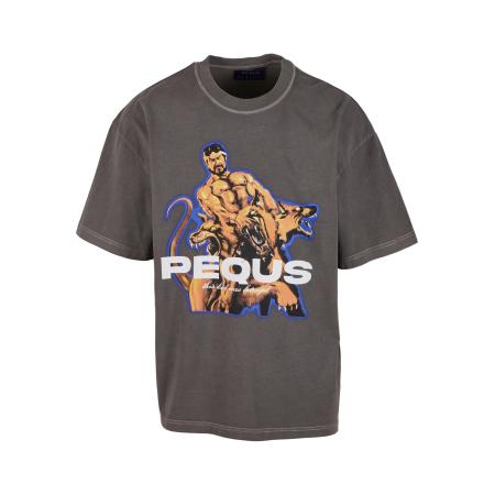 Pequs Pequs Shirt basaltgrijs / gemengde kleuren