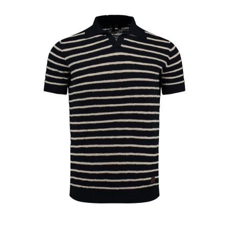 Key Largo Key Largo Shirt GROUND navy / natuurwit