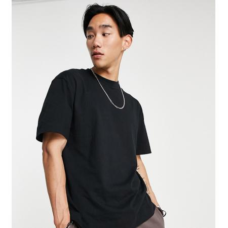 COLLUSION - T-shirt in zwart